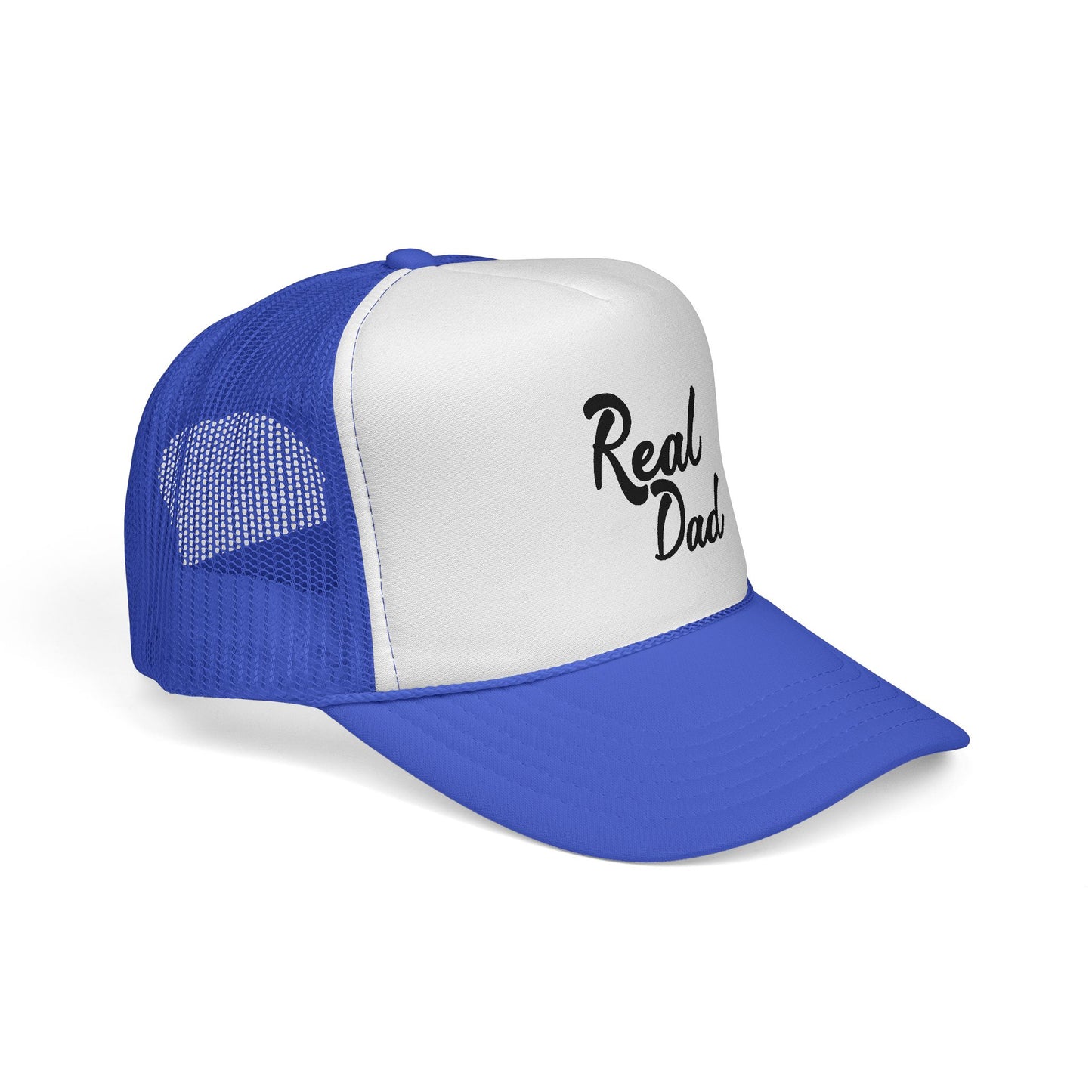 Real Dad Trucker Cap, Gift for Dad, Father's Day Hat, Casual Headwear, Fun Dad Cap, Dad Appreciation Gift
