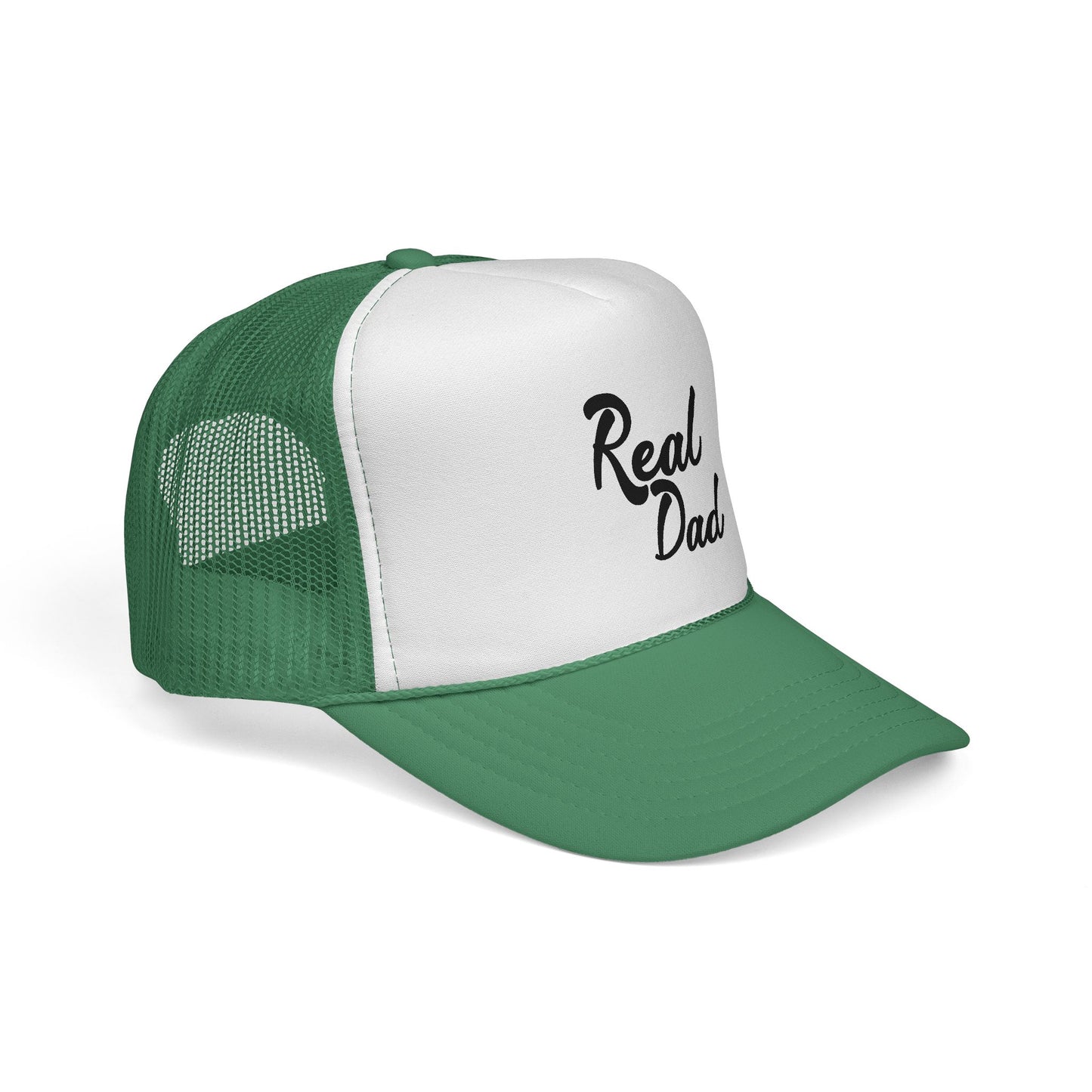 Real Dad Trucker Cap, Gift for Dad, Father's Day Hat, Casual Headwear, Fun Dad Cap, Dad Appreciation Gift