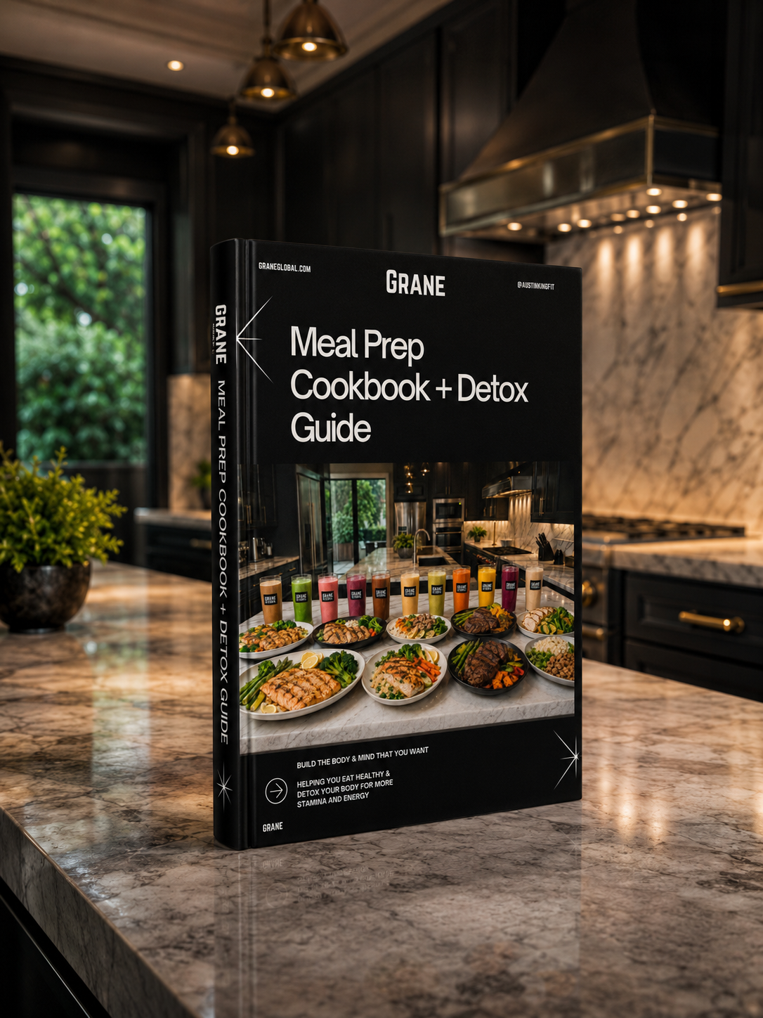 Meal Prep Cookbook for Dads 70+High Protein Recipes | Grane Global | Digital Download